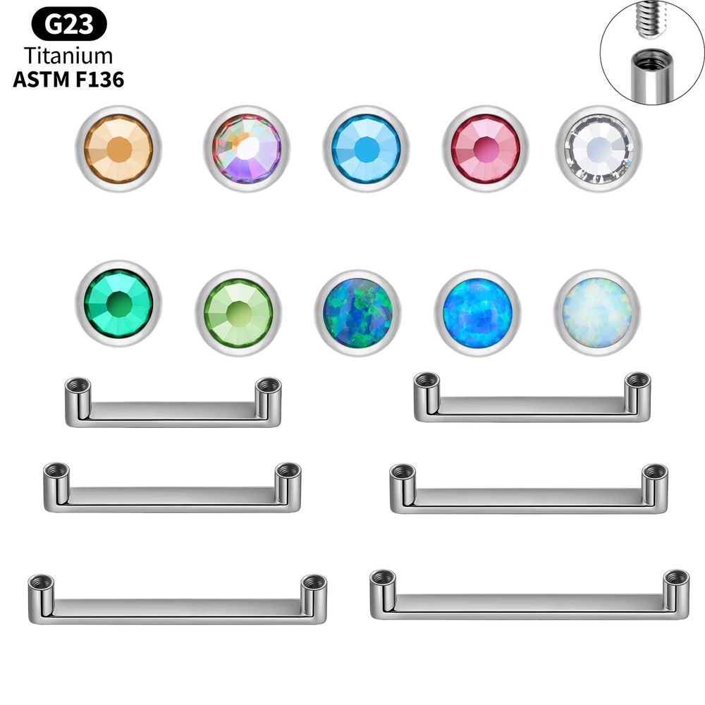 Dermal Anchor Top - Piercing de Titânio ASTM F136 com