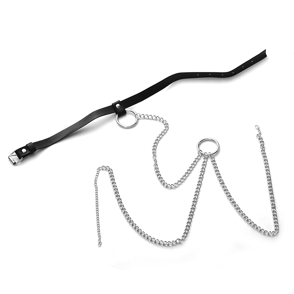 Corrente Corporal Sexy Gótica  - Body Jewelry Harness avaliação e preço