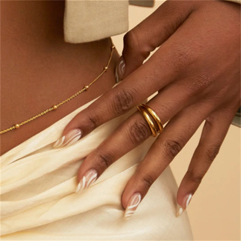 Meninas simples frisado corren - Body Jewelry Gold avaliação e preço
