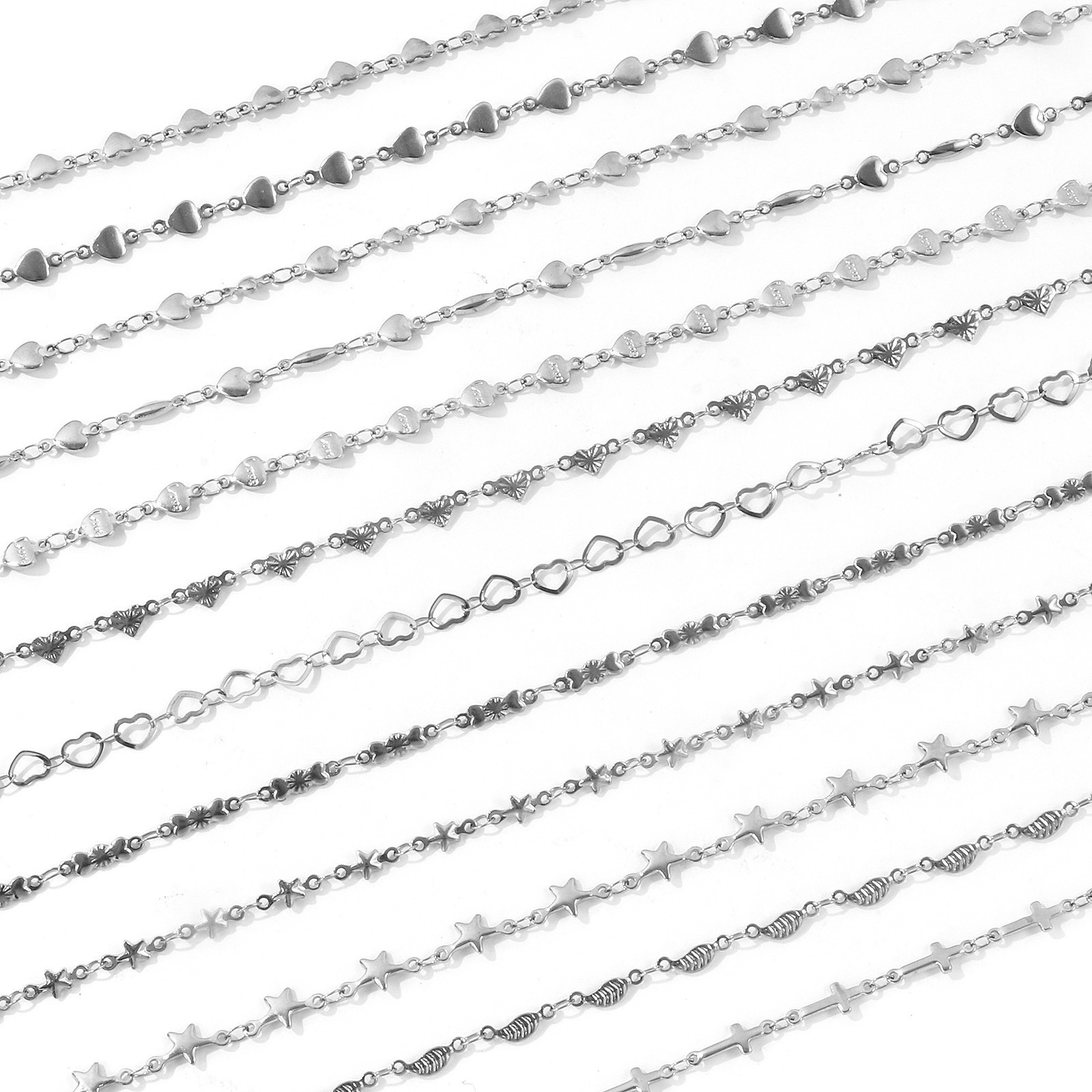 1 unidade Corrente de Coração  - Body Jewelry Gold avaliação e preço