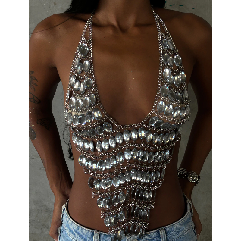 Top Cropped Artesanal Sem Cost - Body Jewelry Gold avaliação e preço