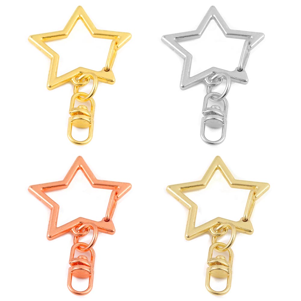 10 Peças de Fecho Lagosta em L - Body Jewelry Diy avaliação e preço