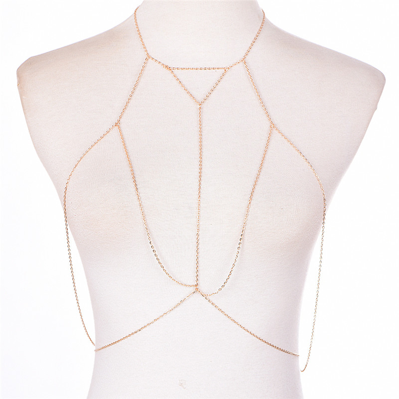 Arnês de Biquíni Multicamadas  - Body Jewelry Gold avaliação e preço