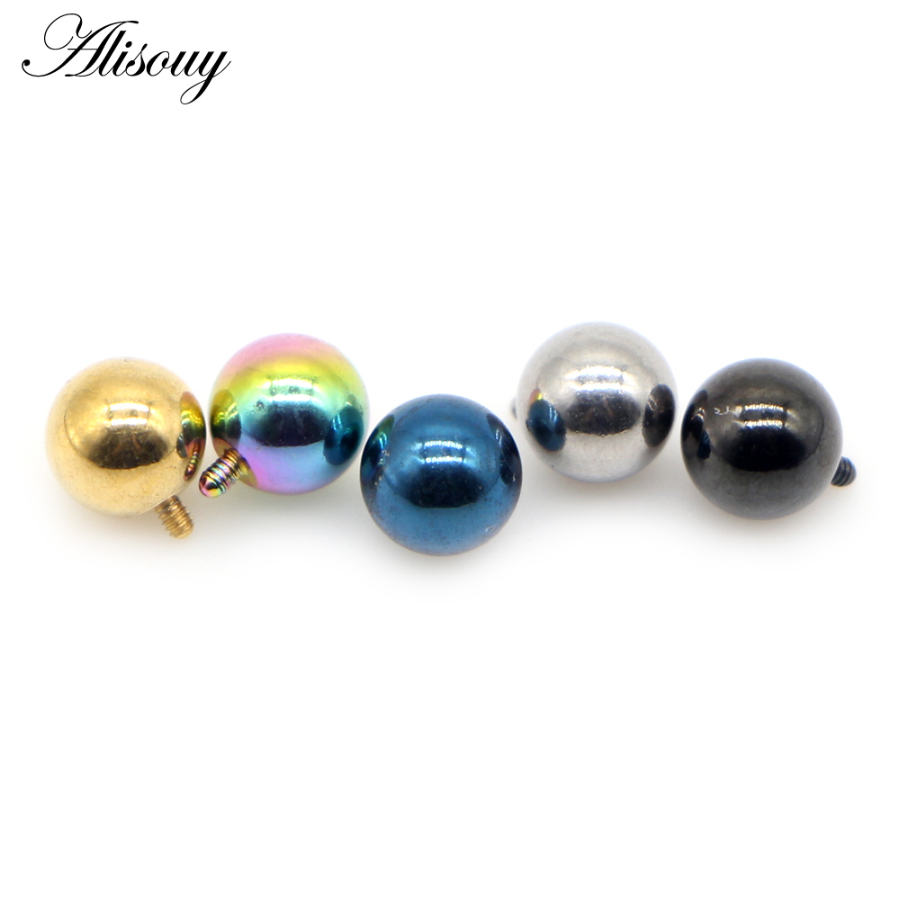 Alisouy 2 peças 3/4/5/6mm 16g  - Dermal Anchor Top avaliação e preço
