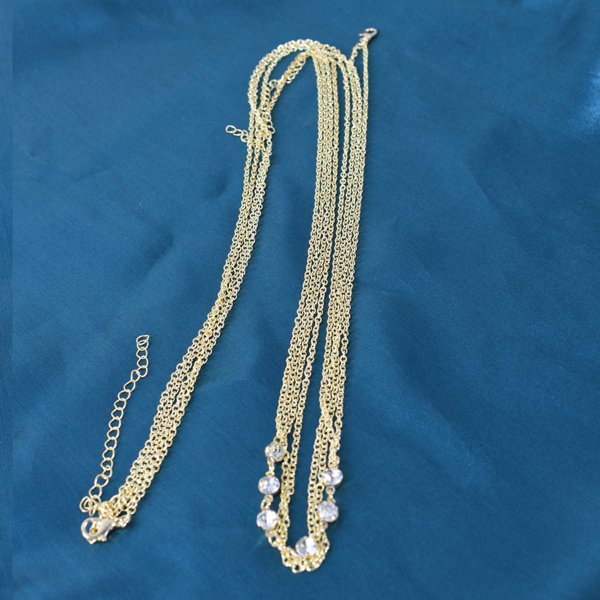 Corrente de peito de cristal r - Body Jewelry Harness avaliação e preço
