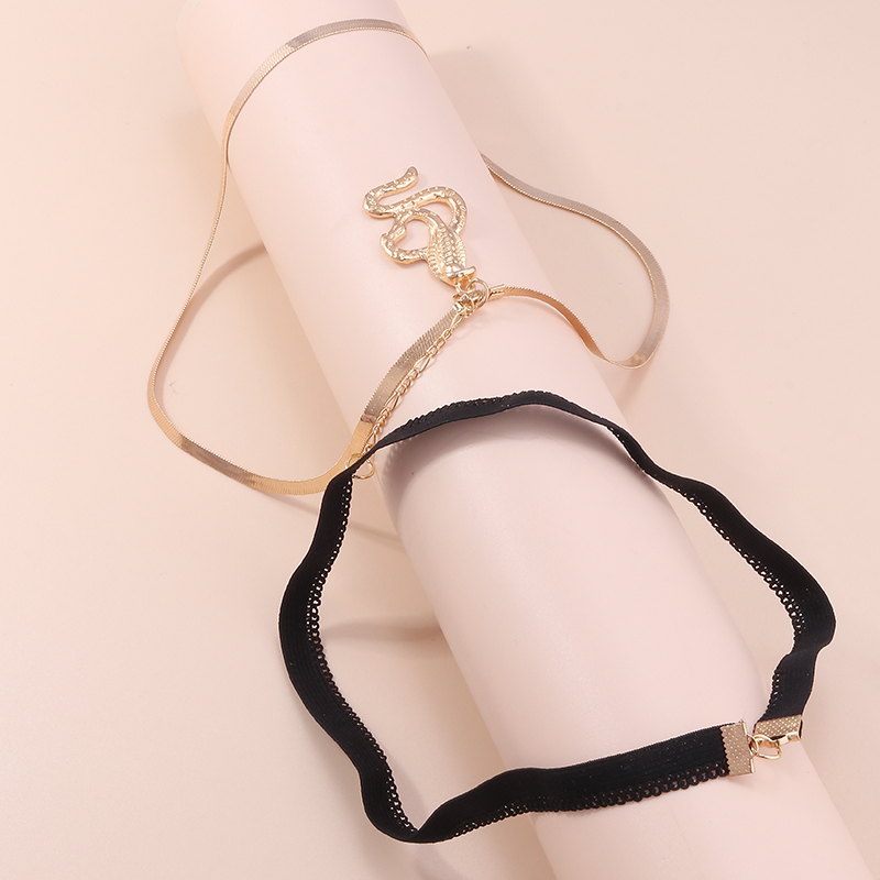 Aihua boêmio cor de ouro perna - Body Jewelry Harness avaliação e preço