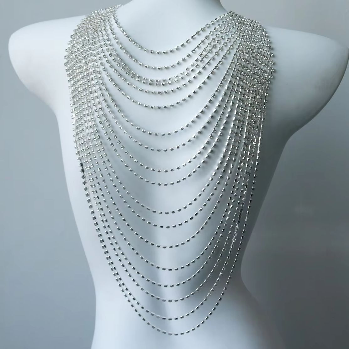 Corrente de Corpo Multicamadas - Body Jewelry Gold avaliação e preço