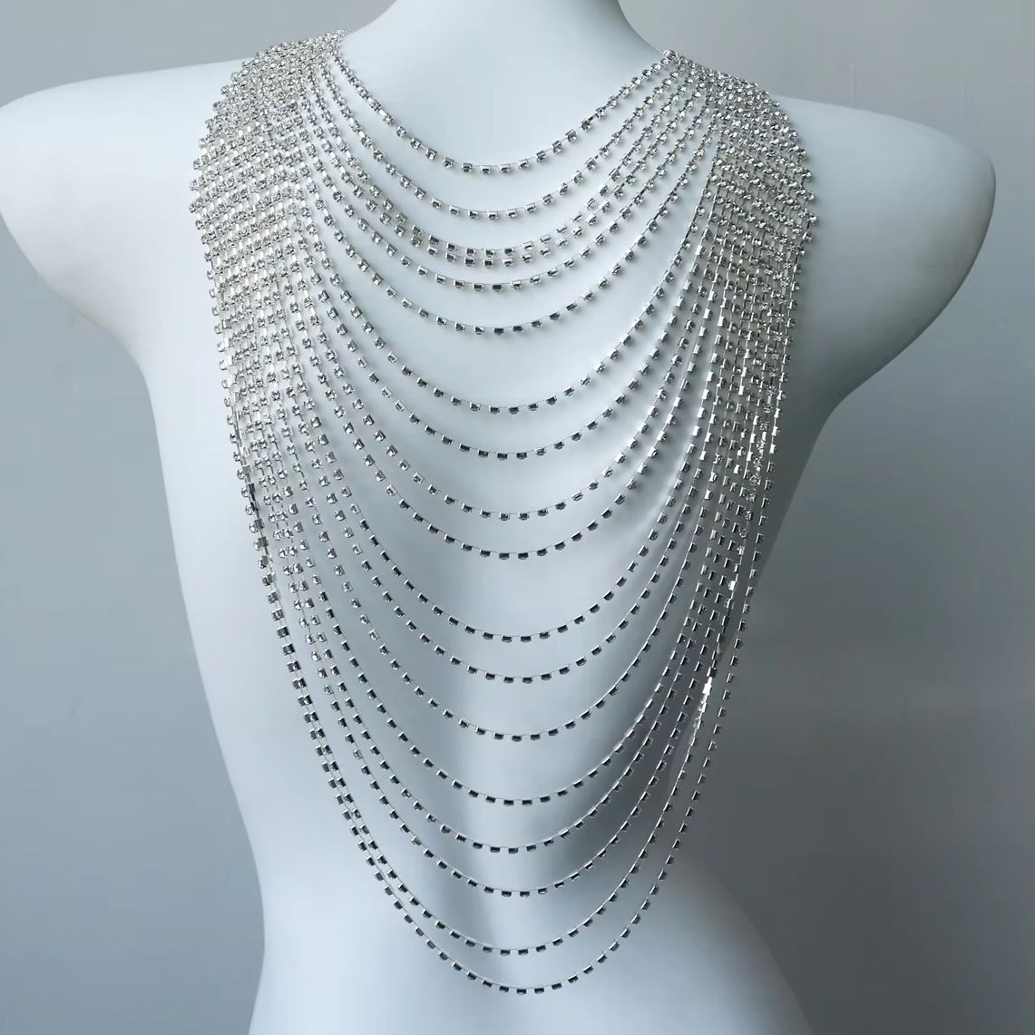 Corrente de Corpo Multicamadas - Body Jewelry Gold avaliação e preço