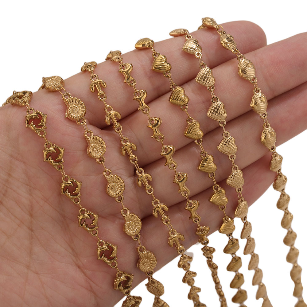 Correntes de Aço Inoxidável PV - Body Jewelry Gold avaliação e preço