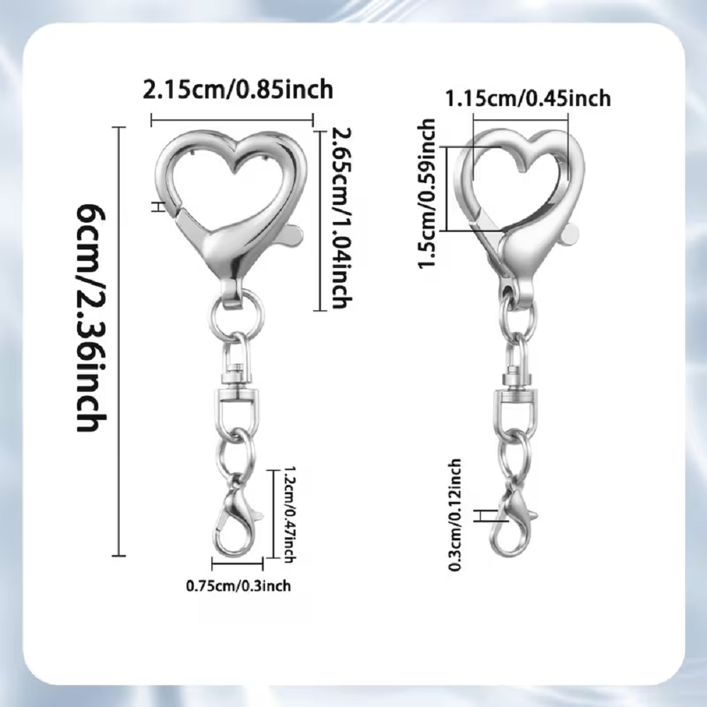 5/15/30 Peças Mosquetões Girat - Body Jewelry Diy avaliação e preço