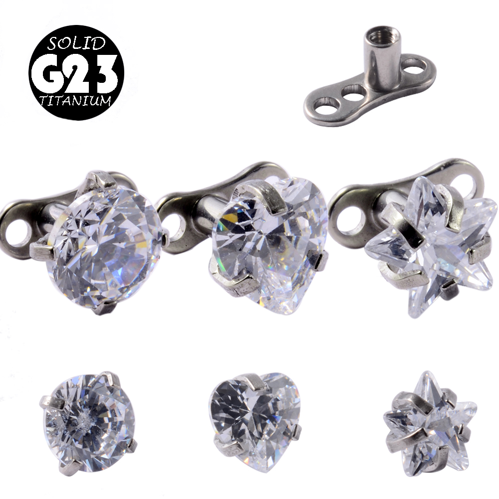 1 peça g23 titânio âncora dérm - Dermal Anchor Top avaliação e preço