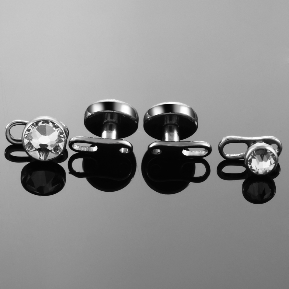 10 pçs/lote titânio micro pier - Dermal Anchor Top avaliação e preço