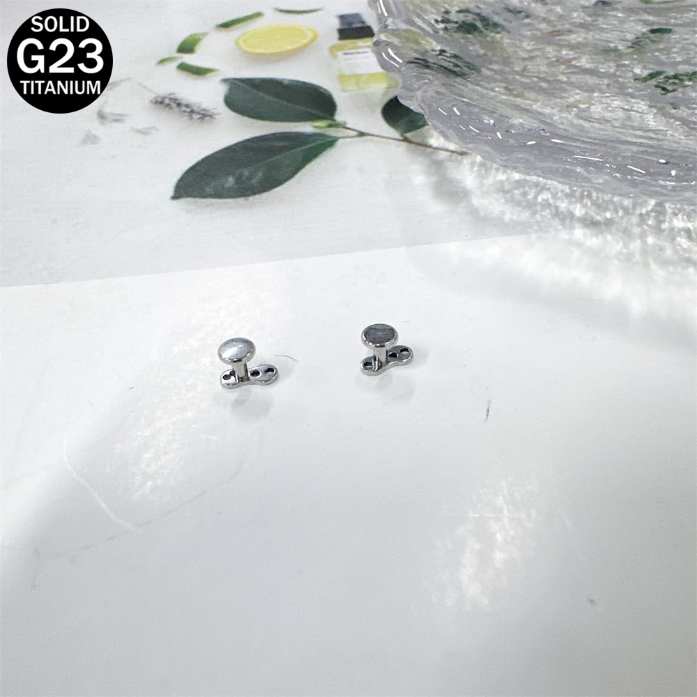 14G disco redondo âncora dérmi - Dermal Anchor Top avaliação e preço