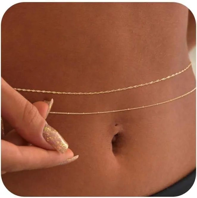 14k banhado a ouro 26-33 Poleg - Body Jewelry Gold avaliação e preço