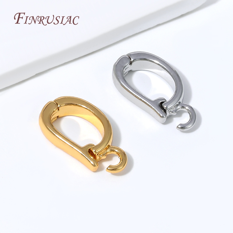 Fecho de pingente banhado a ou - Body Jewelry Diy avaliação e preço