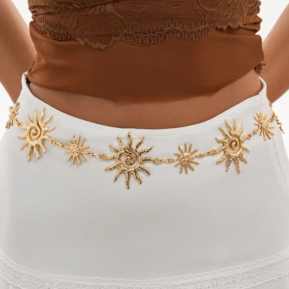 Ingemark Corrente de Cintura C - Body Jewelry Gold avaliação e preço