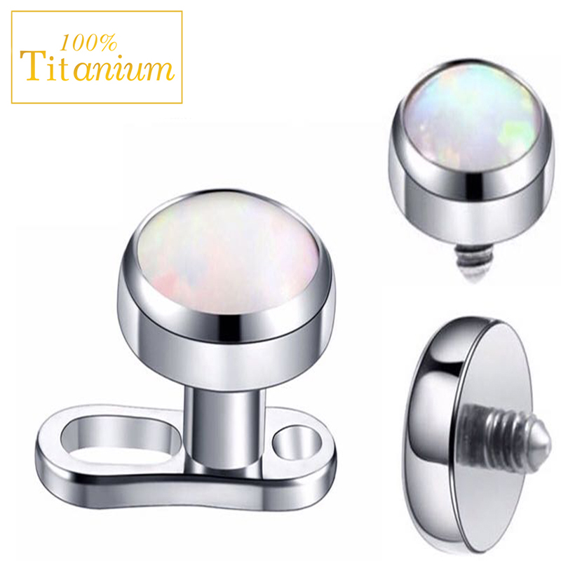 Opal Micro Dérmico Piercing Ân - Dermal Anchor Top avaliação e preço